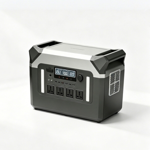 Station d'alimentation portable 2000W avec générateur solaire écologique, batterie au lithium LiFePO4, alimentation pour la maison, le camping en plein air - Product Image 2
