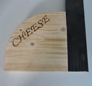 Planche à fromage en bois résine aspect ardoise Style moderne planche à découper en bambou non coupé décor à la maison trucs de cuisine en gros cuisson hacher - Product Image 2