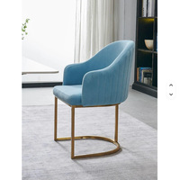 Fauteuil simple confortable - Chaise décontractée de luxe - Chaise tendance Instagram pour réception et négociation
