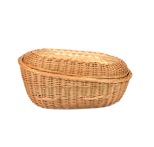 Похоронные урны для кремации домашних животных, плетеные гробы, шкатулки и гробы, Плетеные шкатулки - Product Image 4