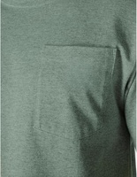T-shirt Homme Col Rond Léger et Respirant à Séchage Rapide avec Poche, Impression Personnalisée du Logo, Idéal pour l'Été – Vente en Gros