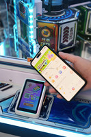 Lecteur de cartes RFID professionnel FUNOVA T12 pour paiement sans argent liquide en arcade, écran tactile de 4 pouces, Wi-Fi 6 pour centre de jeux