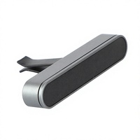 Diffuseur de parfum liquide de luxe personnalisé FTQS pour voiture et bureau, éclairage d'ambiance, désodorisant en alliage d'aluminium, gel solide