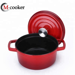 Mini <span class=keywords><strong>cocotte</strong></span> <span class=keywords><strong>en</strong></span> <span class=keywords><strong>fonte</strong></span> pratique avec design classique et fond plat pour soupe de poulet ragoût de riz usage domestique - Product Image 6