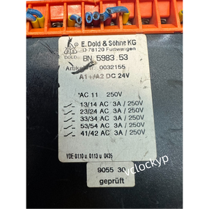 Relé de Seguridad Dold Sohne BN 5983.53 Usado - Product Image 3