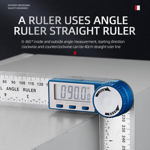 2 in 1 Digital anzeige Winkels tufe 200 mm Mehrzweck-Holz bearbeitungs lineal - Product Image 6