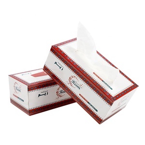 Premier alta calidad cara pañuelos toallas de papel logotipo personalizado 2 capas caja embalada cara blanca ultra suave - Product Image 6