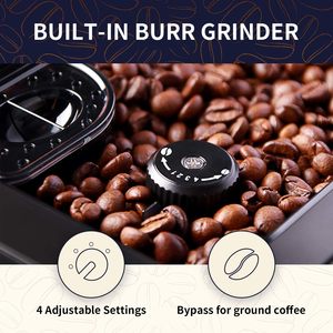 Cafetera Espresso Comercial Totalmente Automática con Molinillo, Máquina Inteligente de Granos a Taza para Oficina y Hogar, para Hoteles y Automóviles - Product Image 6