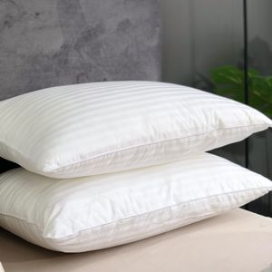 Almohadas de cama <span class=keywords><strong>50x70</strong></span> Cm Firme Hotel de lujo Funda de <span class=keywords><strong>almohada</strong></span> de algodón blanco Abajo Hotel de <span class=keywords><strong>relleno</strong></span> alternativo - Product Image 6