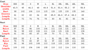 Nuovo Completo Formale da <span class=keywords><strong>Uomo</strong></span> 2 Pezzi Boutique Business Slim Fit Tinta Unita Doppio Petto 2024 Giacca e Pantaloni - Product Image 6