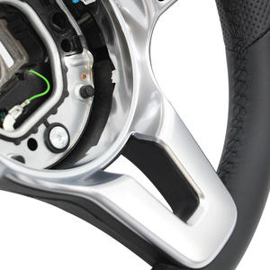 <span class=keywords><strong>Volant</strong></span> en cuir véritable zc-801-p7-f pour Mercedes-Benz <span class=keywords><strong>A</strong></span> <span class=keywords><strong>180</strong></span> <span class=keywords><strong>CDI</strong></span> [176.000] 2012-2013 - Product Image 6