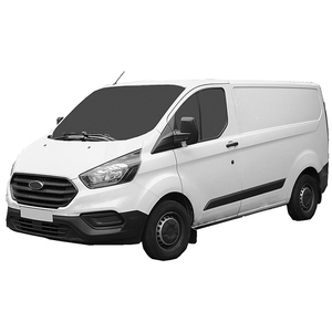 Pare-chocs arrière noir en polypropylène de pièces de rechange automatiques fabriquées en Italie pour Ford Transit Custom 2018 - Product Image 4
