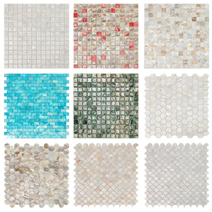 design-azulejos mosaico latón para baño y cocina mosaico metal con incrustaciones mármol blanco y mezcla verde antisalpicaduras - Product Image 5