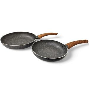 Modern Pots&<b>Pans</b> Bakelite <b>Handles</b> Glass Lids Dishwasher Oven Safe 8-Piece Ceramic Non-Stick Cookware Set for Gas Induction - Product Image 3