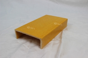 Canal de pultrusión FRP en forma de <span class=keywords><strong>C</strong></span>, fibra de vidrio, perfiles, vigas de canal FRP en U - Product Image 2