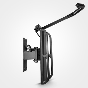 Support de rangement <span class=keywords><strong>mural</strong></span> pour vélo en acier pivotant réglable Conception portable détachable Capacité de charge de 30kg Cintre de support <span class=keywords><strong>vertical</strong></span> - Product Image 2