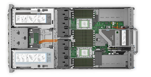 Servidor Dells Poweredge <span class=keywords><strong>reacondicionado</strong></span> R720 24 Es.3 16sff 12lff 8592 Cpu 256GB 512GB RAM y 24TB Hdd 2u Servidor en rack - Product Image 3
