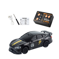 Voiture RC de drift 1:64, contrôle par application 2.4G, voiture télécommandée 4 roues motrices, éclairage LED, rechargeable par Type-C, mini voiture RC de drift, jouet cadeau pour enfants