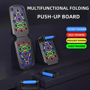 Set de Barras para Flexiones, Portátiles y Multifuncionales, Plegables, Equipo de Fitness para Entrenamiento de Pecho, Abdomen, Brazos y Espalda - Product Image 2