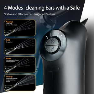 Uso en el hogar Wifi portátil otoscopio Cámara limpiador de oídos gota de <span class=keywords><strong>cera</strong></span> herramienta de eliminación de <span class=keywords><strong>cera</strong></span> del oído con 4 Ajustes de presión - Product Image 4