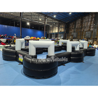 Mesa de Billar Gigante Hinchable de Fútbol/Snookball para Eventos de Carnaval, Alquiler de Alta Resistencia