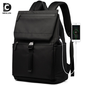 กระเป๋าเป้สะพายหลังสำหรับแล็ปท็อป Meilun ขนาด 15.6 นิ้ว พร้อมพอร์ตชาร์จ USB สำหรับการเดินทางและเล่นกีฬา - Product Image 1