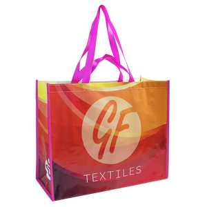 Chất lượng cao công suất lớn rPet không dệt nhiều lớp Tote Túi PP vải xử lý của Trung Quốc thân thiện với môi tái sử dụng hàng tạp hóa Túi - Product Image 4