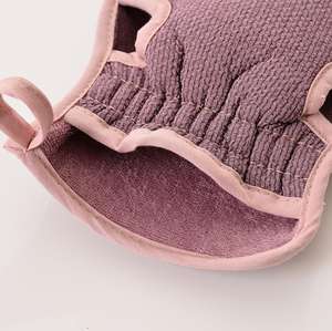 Serviette <span class=keywords><strong>de</strong></span> <span class=keywords><strong>bain</strong></span> antibactérienne en gros gant exfoliant pour adultes en fibre <span class=keywords><strong>de</strong></span> coton gant <span class=keywords><strong>de</strong></span> douche en viscose pour épurateur <span class=keywords><strong>de</strong></span> corps - Product Image 4