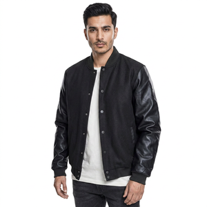 Lettermen Varsity Jackets Spring Autumn New <b>Men</b> Jackets Casual Loose Oversize Baseball Varsity Jacket for Man OEM Service - Product Image 1