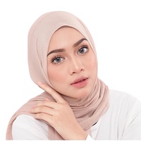 2022 P. Sciarpa di lusso Hijab in Chiffon elegante con ciglia dal Design moderno e sano per scialli da donna musulmana