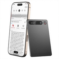 Orijinal Fabrika Profesyonel Yapay Zeka Ses Kaydedici 64GB MP3 Alüminyum Alaşımlı Toplantı Notları Transkripsiyonu Uzun Pil Ömrü Taşınabilir Cihaz