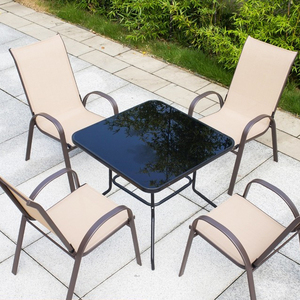 <span class=keywords><strong>Table</strong></span> à manger et chaise <span class=keywords><strong>de</strong></span> <span class=keywords><strong>jardin</strong></span> Offre Spéciale économiques pour <span class=keywords><strong>4</strong></span> <span class=keywords><strong>personnes</strong></span> pour l'extérieur, <span class=keywords><strong>jardin</strong></span>, terrasse et balcon, place <span class=keywords><strong>de</strong></span> parc - Product Image 4