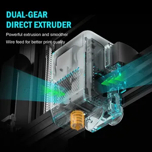 เครื่องพิมพ์สามมิติ Artillery Sidewinder X3 Plus ระบบเช็ดเส้นพลาสติกแบบ Dual-Gear Direct Extruder ขนาดการพิมพ์ 300*300*400 มม. เทคโนโลยี FDM - Product Image 4