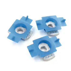 Plastic wing nut Strut nut with wing plastic for steel channel fixing