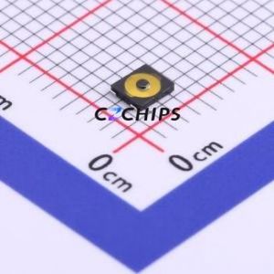 GT-TC025A-H0065-L1 Tactile Switch SMD Switch Single Pole Single Throw Round Button 1.6N Vertical Mount - Product Image 1