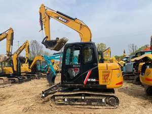 Más vendidos SANY 75-8 todos los terrenos de alta calidad todo áspero terrian buenas condiciones de trabajo en puntos excavadora usada para la venta - Product Image 5