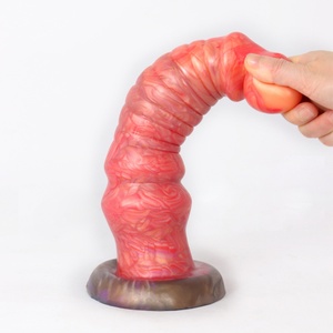 Tapón Anal de Silicona Líquida de Color, Tamaño Popular 28.5cm*7.4cm, Peso Neto 945g, con Ventosa, Producto Sexual - Product Image 1