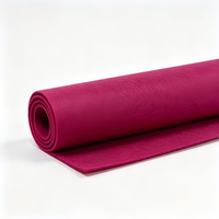 Rouleau de tissu non tissé coloré en viscose/polyester aiguilleté, 260 GSM, poids moyen, pour emballage et doublure
