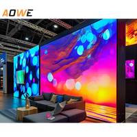 Paneles de pared de video LED para interiores P3.91 de alta definición Pantalla de publicidad a todo color para eventos gigantes Pantalla LED de alquiler de escenario