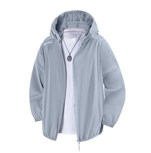 2026 <b>Summer</b> <b>Lightweight</b> Hooded Fishing Shirt Men Quick Dry UV Protection Breathable Hiking Travel Outdoor Sportswear - Product Image 3