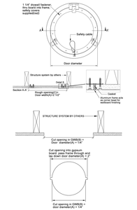 <span class=keywords><strong>Panneau</strong></span> de contrôle d'accès en aluminium extrudeuse, argenté, pour <span class=keywords><strong>plafond</strong></span> encastré - Product Image 5