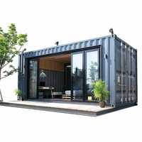 Usine bon prix 2 chambres à coucher 3 chambres à coucher 20ft 30ft 40ft conteneur extensible maison maison préfabriquée livraison gratuite