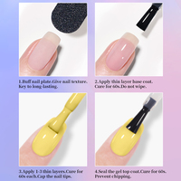 R S Nail Wholesales 9g Gel Cristal 6 Couleurs Vernis Semi-Permanent Soak Off Gel Polish Haute Qualité Longue Durée MSDS Gel UV