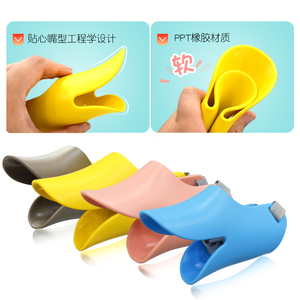 Muselière pour chien, type bec de canard, respirante, anti-aboiement, pour petits chiens, Corgi, Teddy, conception sécurisée - Product Image 4