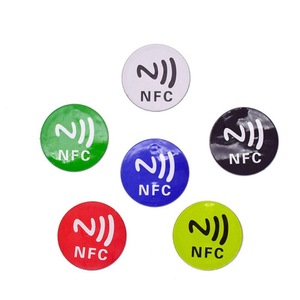 Etiquetas NFC Personalizadas Inteligentes y Pequeñas, Autoadhesivas, Etiqueta NFC <span class=keywords><strong>de</strong></span> <span class=keywords><strong>Google</strong></span> NTAG213 NTAG215 NTAG216 Anti-Metal, Adhesivo NFC Personalizado - Product Image 1