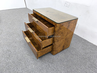 Nouvelle usine de meubles d'intérieur pour salon, chambre à coucher de luxe, commode à plusieurs tiroirs en bois massif