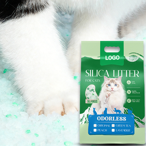 Indicatore di monitoraggio dell'assistenza sanitaria altamente assorbente lettiera di cristallo per gatti indicatore Ph senza polvere <span class=keywords><strong>Gel</strong></span> di silice Premium lettiera per gatti - Product Image 1