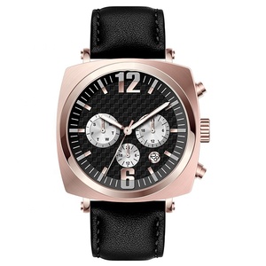 Orologio da uomo con design elegante a forma quadrata orologio a <span class=keywords><strong>mano</strong></span> il tuo LOGO con marchio uomo d'affari oem U2711 - Product Image 6
