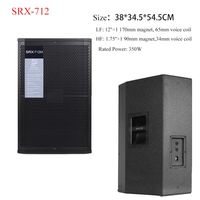 Haut-parleur de scène SRX-712 12 pouces, système de sonorisation passif 350W pour clubs, salles de réunion, églises, spectacles en intérieur