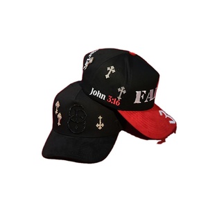 Hot Selling Custom Rhinestone Satin Lined Metal <b>Pins</b> 3d Embroidery Baseball <b>Hat</b> logo Suede Full Custom <b>Hats</b> Gorras G5 Beard Caps - Product Image 1